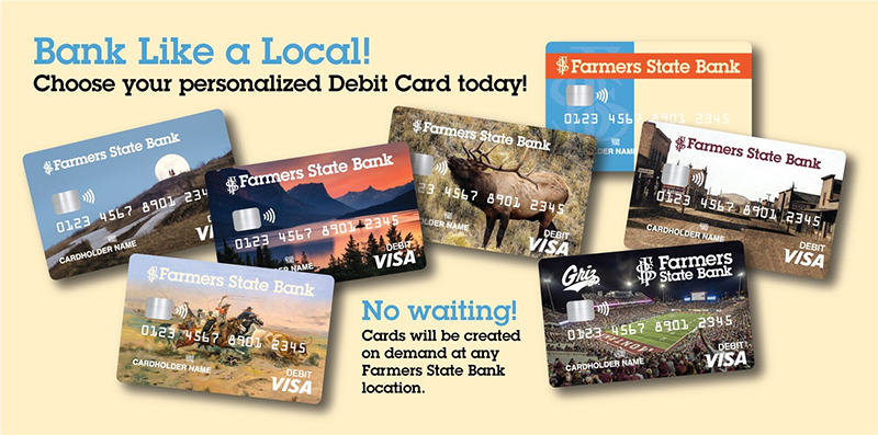 Bank Like a Local with a personalized debit card